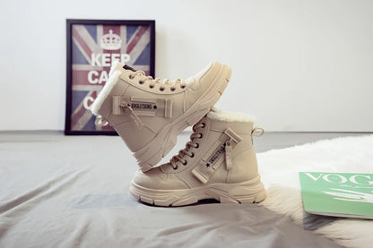 Short Thick Lining Winter Boot