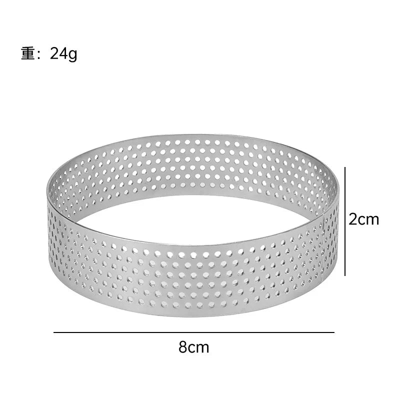 Stainless steel kitchen cake molds heat resistant
