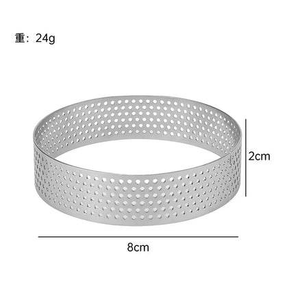 Stainless steel kitchen cake molds heat resistant