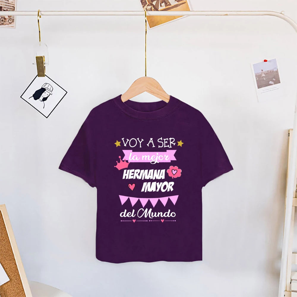 Short Sleeve Big Sister T-shirt