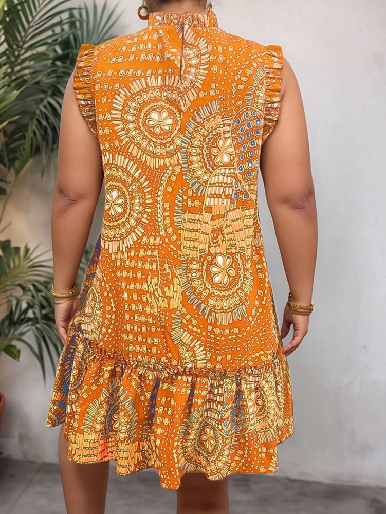 Elegant Slim Fit Short Sleeve Dress