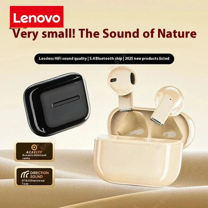 Lenovo Pro 5s Headphones Mini Portable Wireless Bluetooth Earphones Noise Reduction and Long Battery