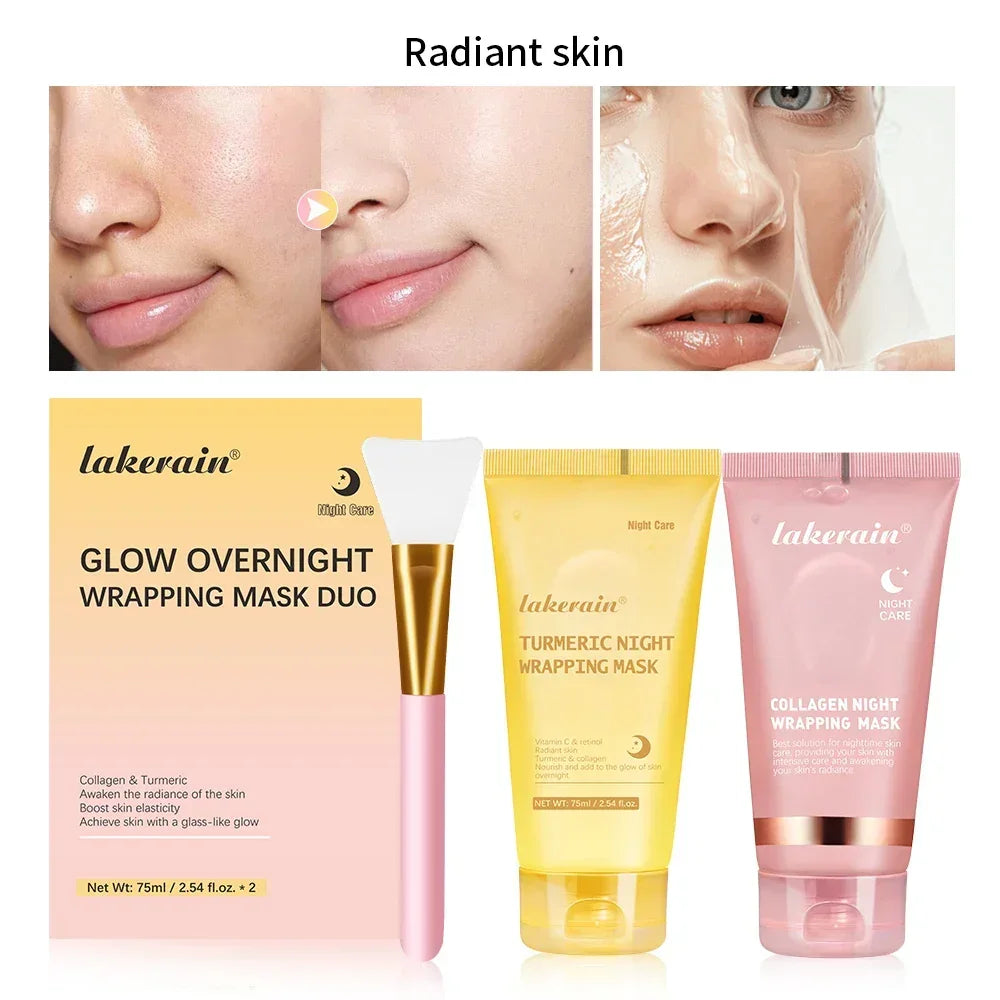Korean Deep Collagen Mask Peel Off Mask Face Anti Wrinkle