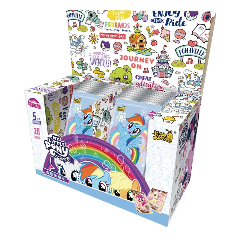 Genuine My Little Pony Card 40th Anniversary Limited Friendship Eternal Card Rare Toy