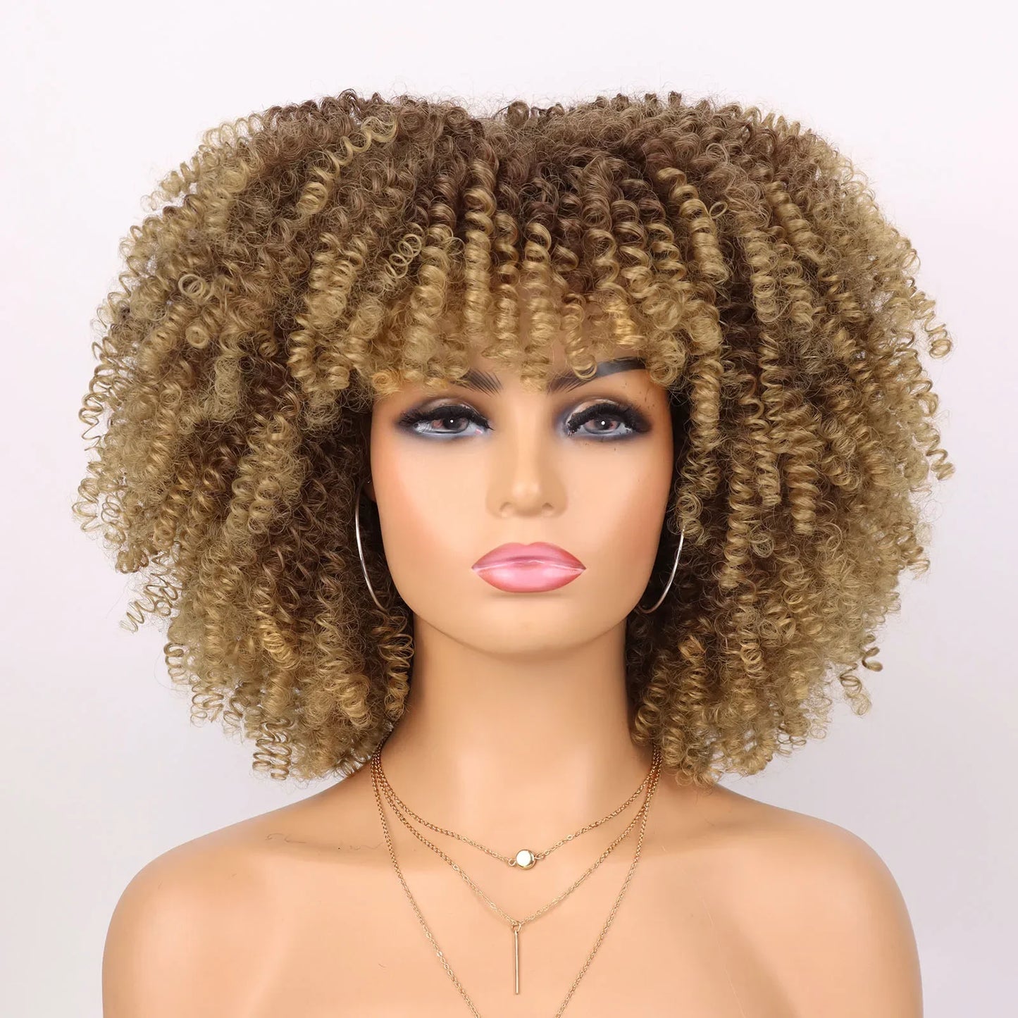 Synthetic Short Curly Wigs