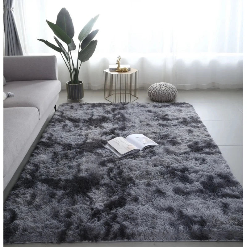 Luxury Long Velvet Carpet Soft Anti slip Home Decoration Carpet