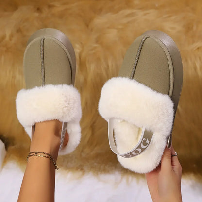 Snow Boots Casual Fur Warm Slippers