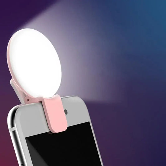 Mobile Phone LED Selfie Ring Light Portable Mini Durable Practical