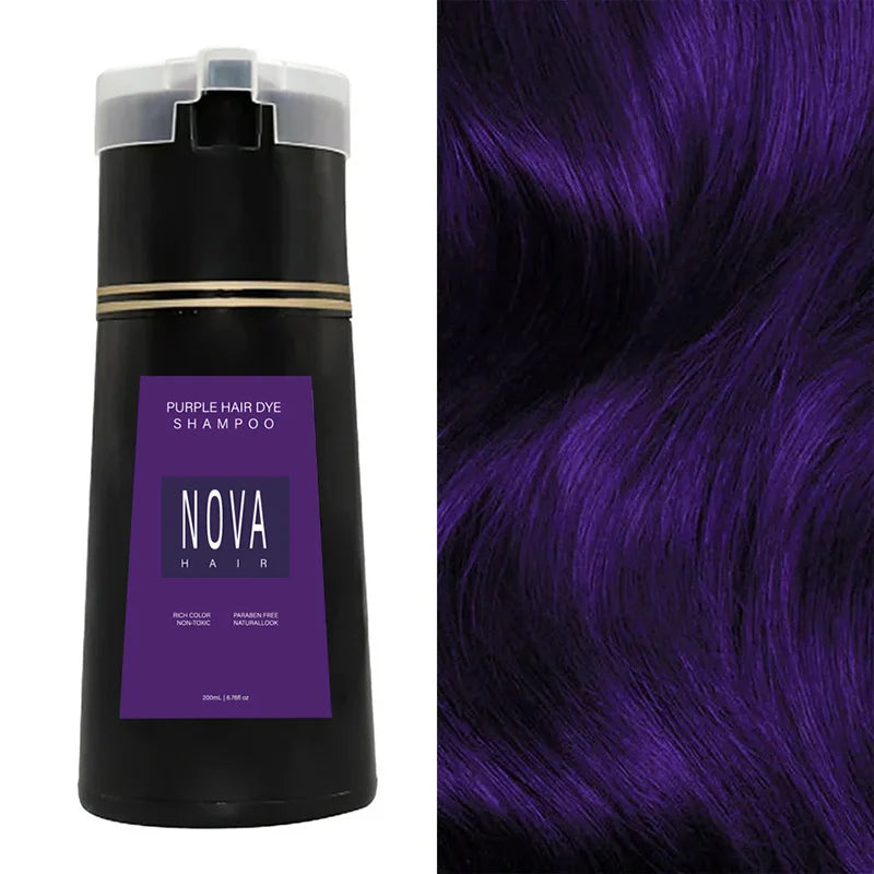 Nova Hair Dyeing Hair Care Shampoo 3-in-1