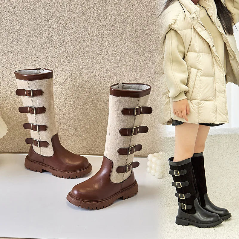 High Comfortable British Style Casual Versatile Leather Boots
