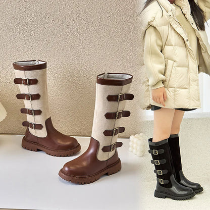 High Comfortable British Style Casual Versatile Leather Boots