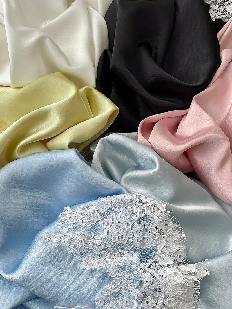 Falda sirena de satén elegante