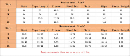 Love Printed Collar Short Sleeve Bow Slim Fit Pajamas