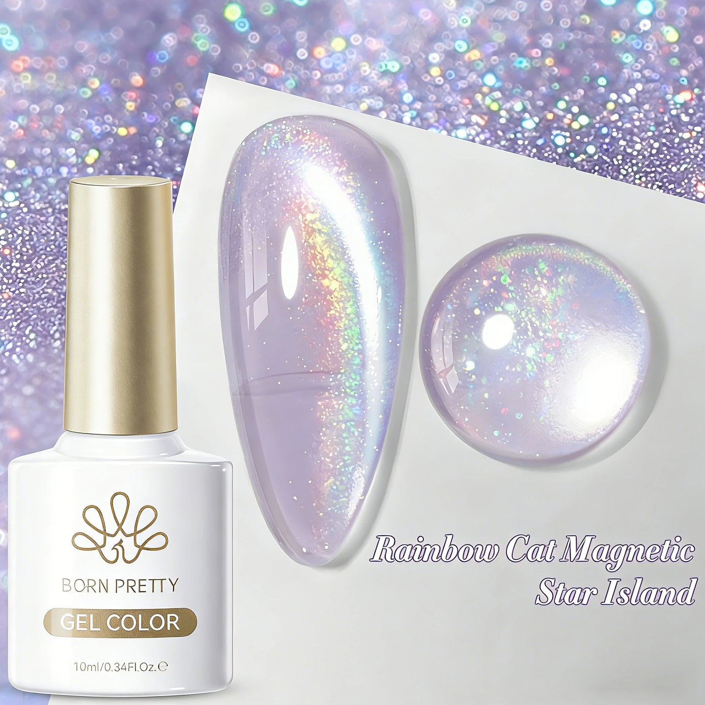 Dark Red Cat Magnetic Gel Nail Polish