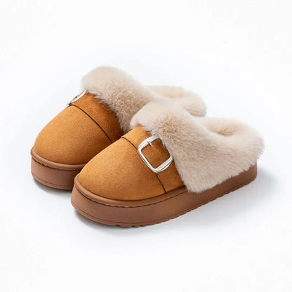 thickened home cotton slippers shoes