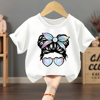 Girls Casual Short Sleeve T Shirts