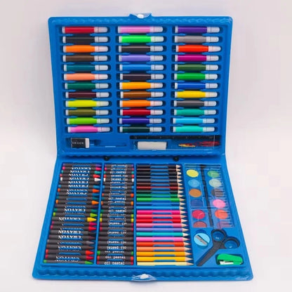 150 Brush Set Children's Painting, Stationery Box