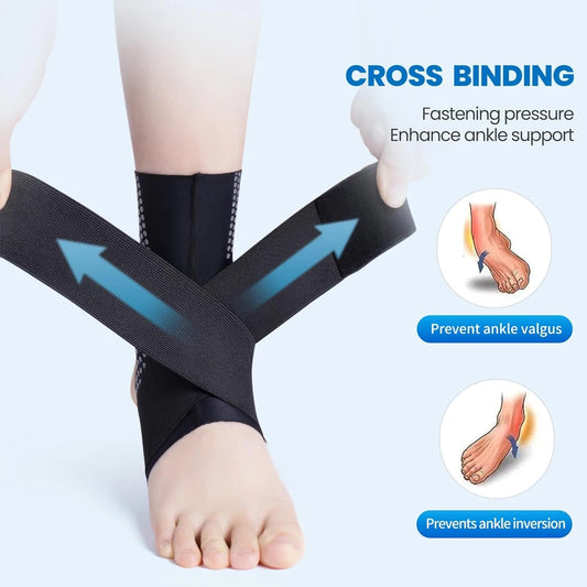 1Pcs Adjustable Compression Ankle Sleeve Ankle Socks