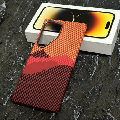 Carbon Fiber Wireless Magsafe Samsung Case Cover