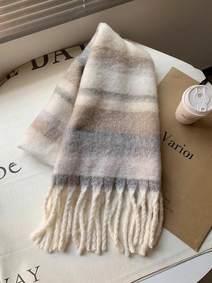 Cashmere Warm Plaid Scarves