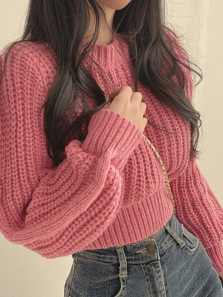 Long Sleeve Korean Soft Warm Sweater