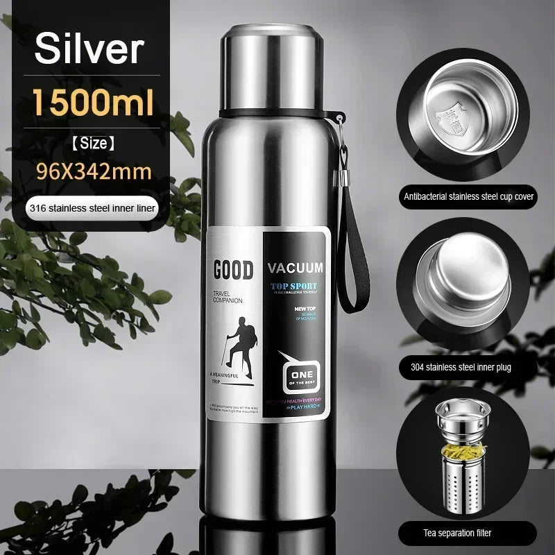 Cold Thermal Thermos Tumbler Stainless Steel Bottle