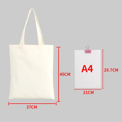 Large Capacity Canvas Shopping Bags