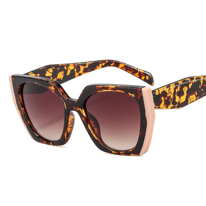 Luxury Cat Eye Polygon Elegant Sunglasses