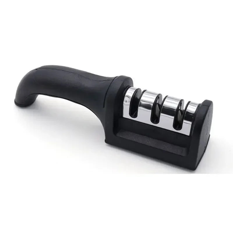 3-Segment Knife Sharpener Stainless Steel