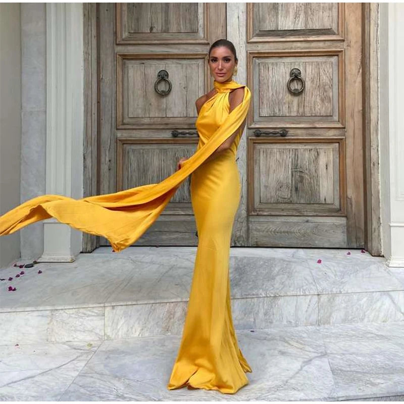 Sexy Satin Ribbon Party Dress