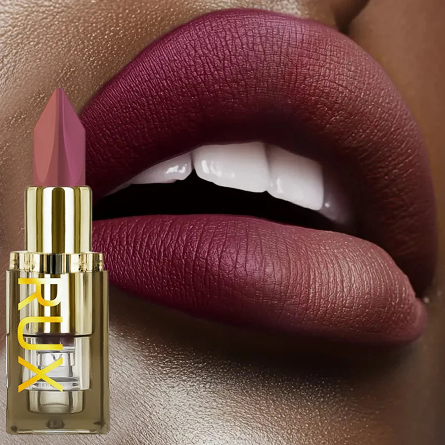 Glitter Two-tone Black Matte Lipsticks