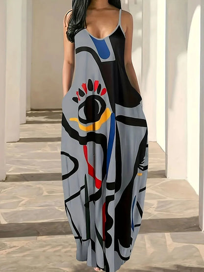 Plus Size cool style camisole long skirt