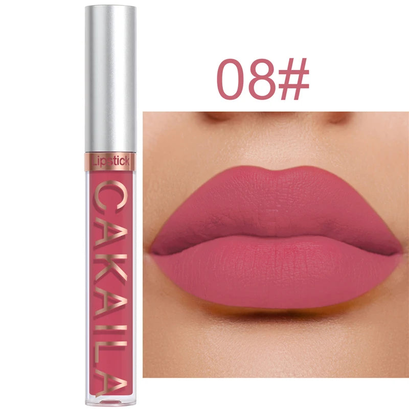 Waterproof Matte Velvet Lip Glaze Lipstick