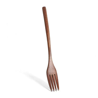 Japanese Wooden Spoon Fork Chopsticks Set