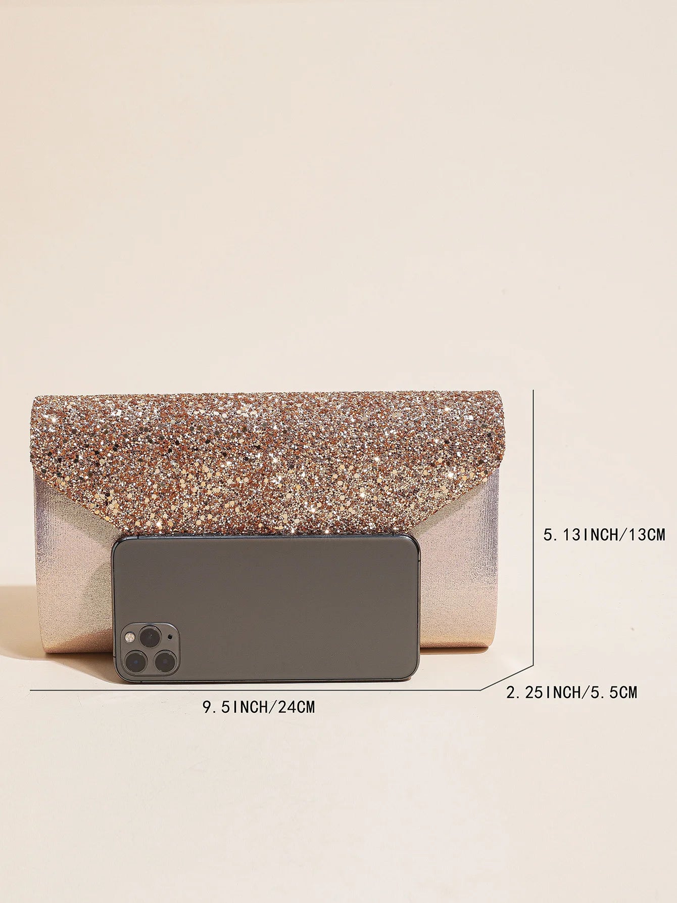 Prom Sequin Clutch Purse chain Shoulder Cross Body Bag