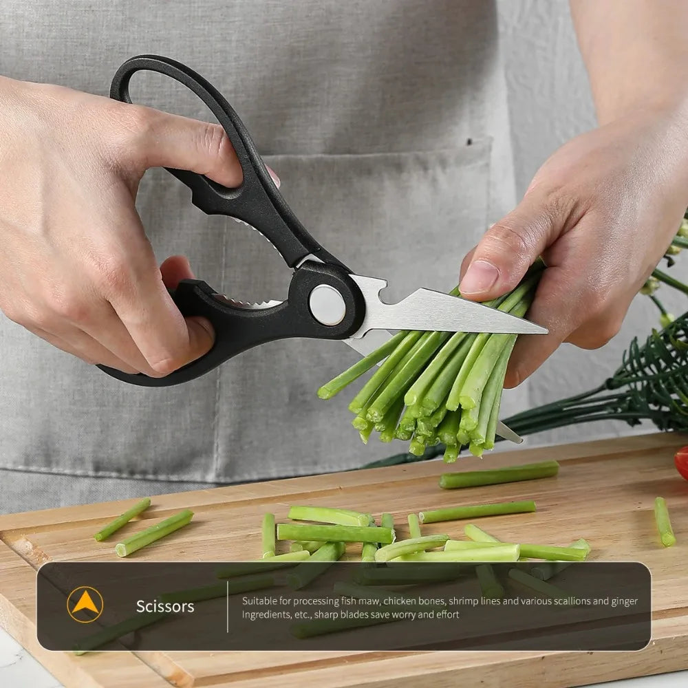 6pcs Kitchen Knife Set with Knife Holder