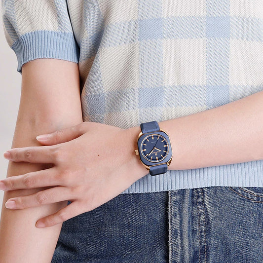 DANA Quartz Silicone Strap watch