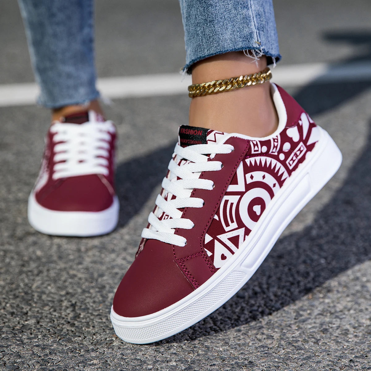 Lightweight Skateboard Walking Unisex Sneakers