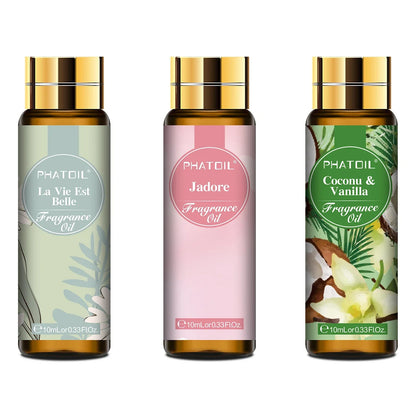 PHATOIL 1/3/9pcs 10ml Sweet Fruit Fragrance Oil