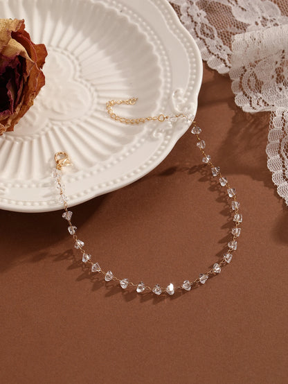 Bohemia Crystal Cubic Zirconia Anklet Bracelet