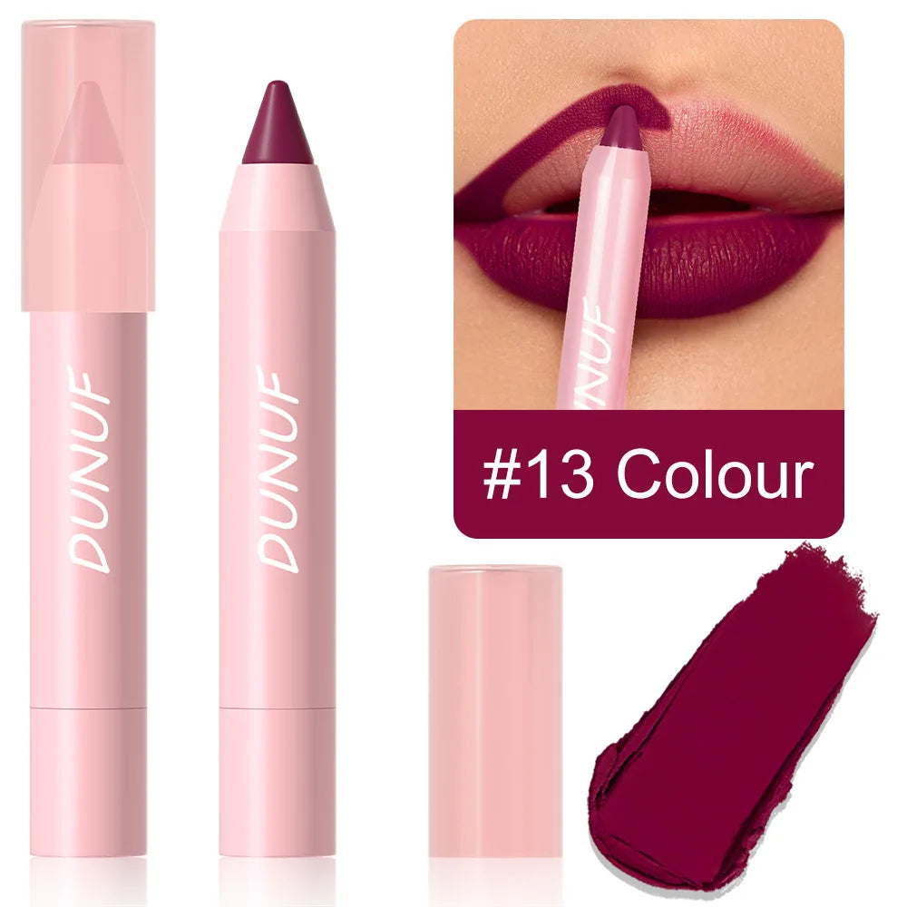 Waterproof Sexy Red Matte Contour Tint Lipstick