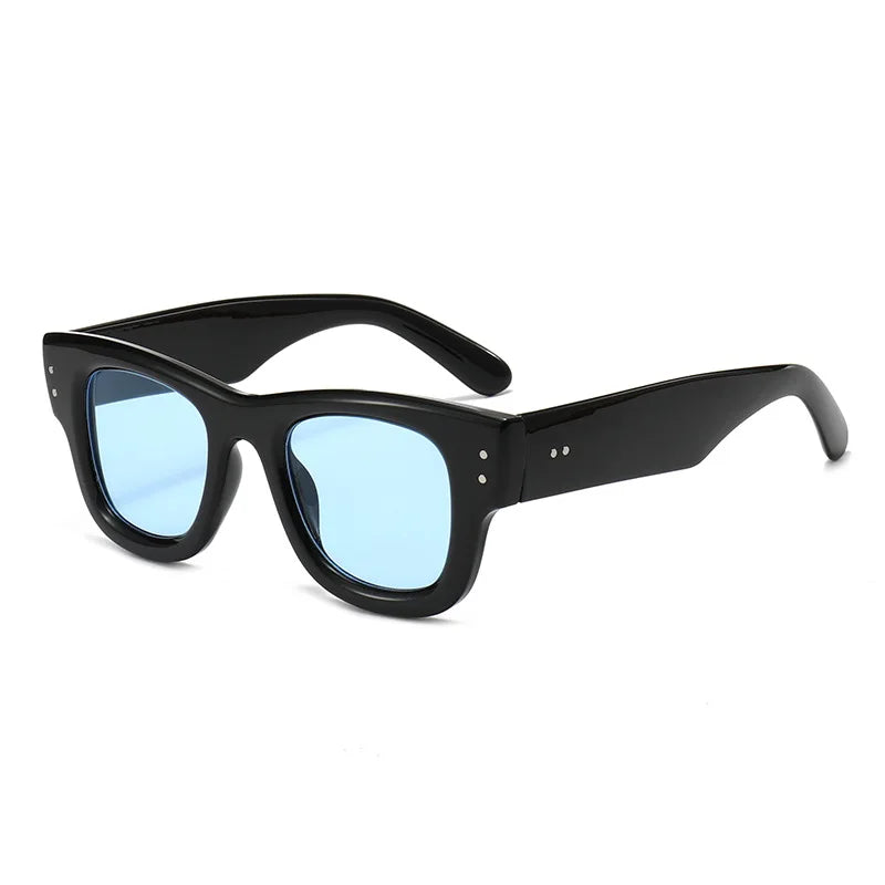 Bold Square Eyepieces lunettes Sunglasses