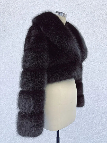 Faux Fur Outerwears Coat