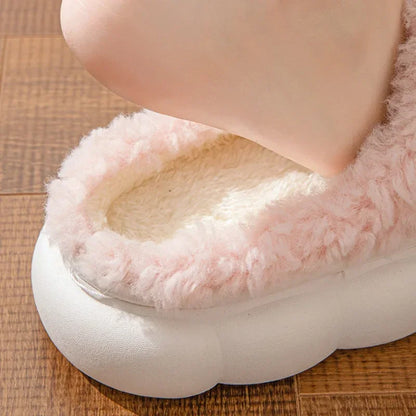 Winter Warm Fur Slip Soft Slippers