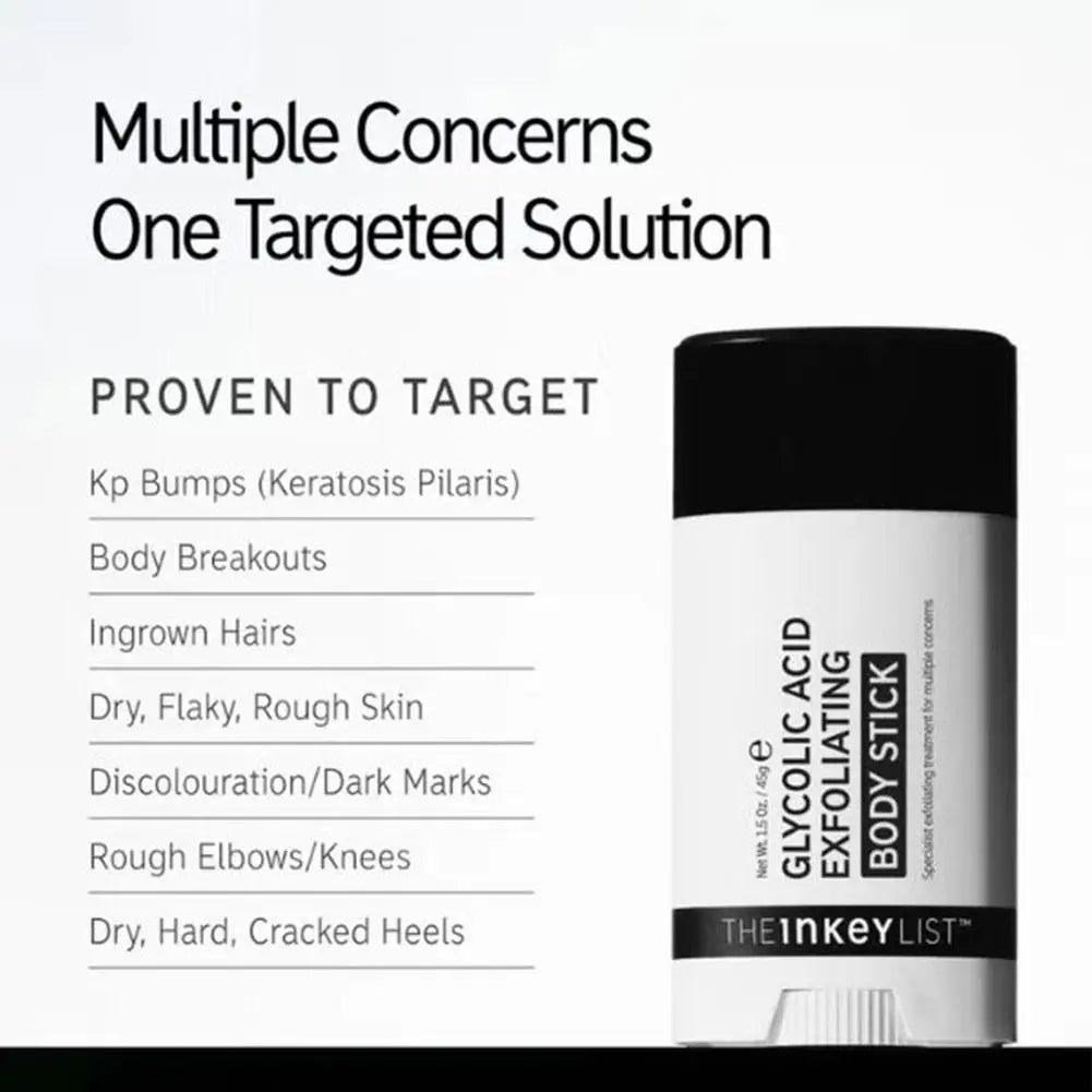 Glycolic Acid Exfoliating Body Stick Skin Brightening & Smoothing Treatment