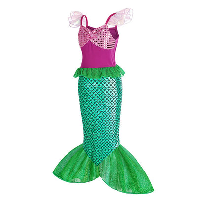 Girls Cosplay Disney Little Mermaid Ariel Costumes