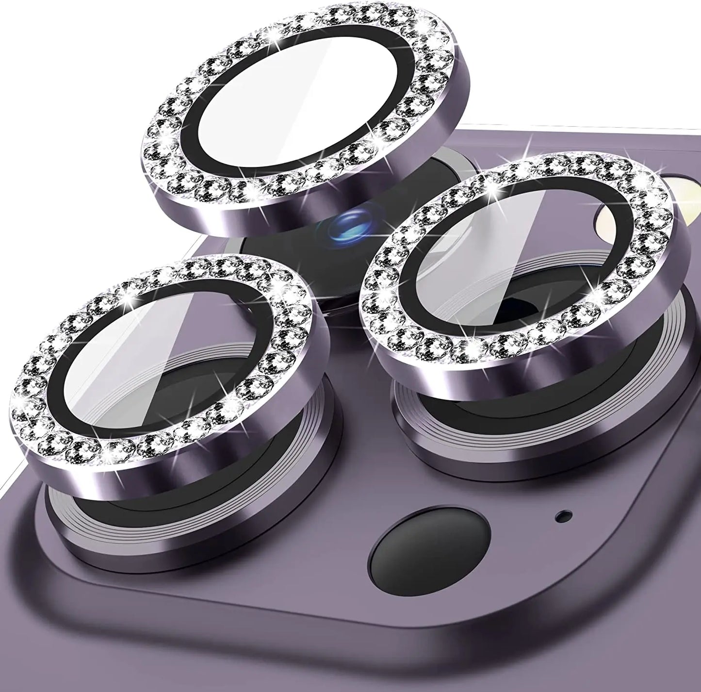 Glitter Diamond Camera Lens Protector Cover for iPhone