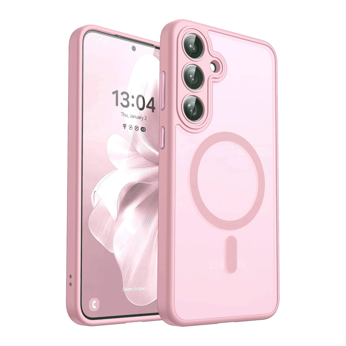 Luxury Matte Case For Samsung Galaxy Ultra Plus FE S25Plus S24FE S25FE Magsafe Cover