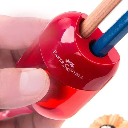 Double Hole and One Hole Pencil Sharpener Transparent