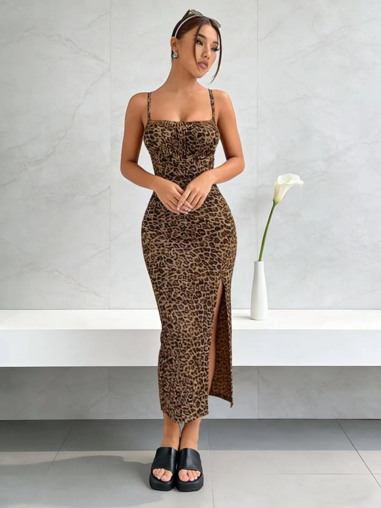 Slit Cami Dress Your Daily Essential